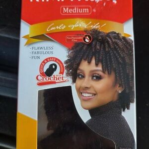 Kima Master Medium Crochet Hair - Black